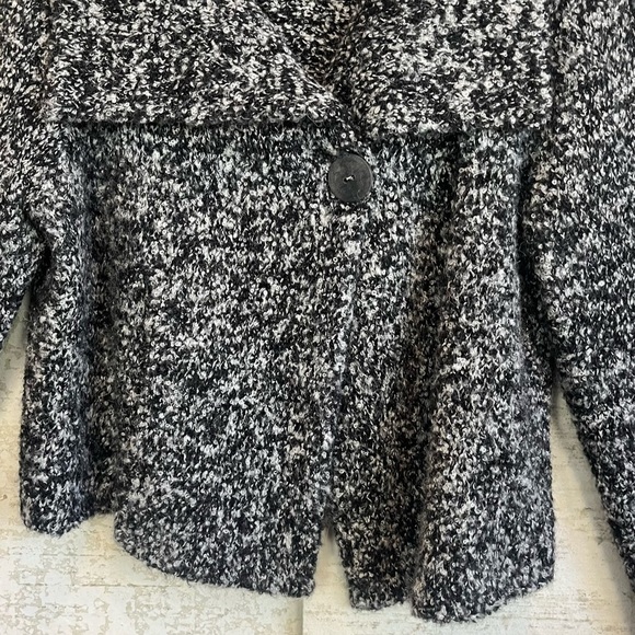 Peruvian Connection Alpaca Silk Cardigan Sweater Sz L Chunky Quiet Luxury Warm - Picture 7 of 15